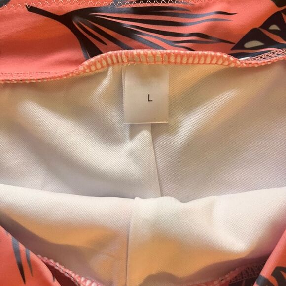 Coral Women’s Tankini Swimsuit with Boy Shorts (L) - Picture 5 of 6